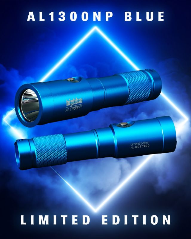 🇬🇧 BIGBLUE’S NEWS 💥

AL1300NP in blue. Available in a numbered limited edition.
Same performance, unique color!

👉 Blue color
👉 1300 lumens
👉 10° beam
👉 4 light output levels
👉 2-hour runtime (maximum output)
👉 Aluminum
👉 Button with charge indicator
👉 SOS light mode

-

🇫🇷 NOUVEAUTÉ BIGBLUE 💥

AL1300NP bleu. Disponible en édition limitée numérotée.
Mêmes performances, couleur unique !

👉 Couleur bleue
👉 1300 lumens
👉 Faisceau de 10°
👉 4 niveaux d’intensité lumineuse
👉 Autonomie de 2 heures (intensité maximale)
👉 Aluminium
👉 Bouton avec indicateur de charge
👉 Mode d’éclairage SOS
-
-
#bigblueeurope #bigbluedivelights #bigbluedivelight #divegear #divelight #divelights #newrelease #divelightrevolution #diving #dive #customdivingsystems